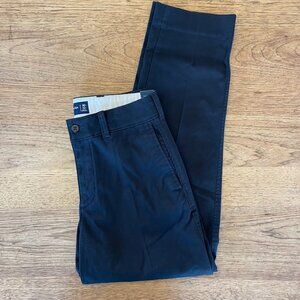 Abercrombie & Fitch Navy Chinos